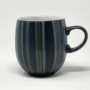 Denby Jet Stripe (retired) Stoneware Coffee Mugs